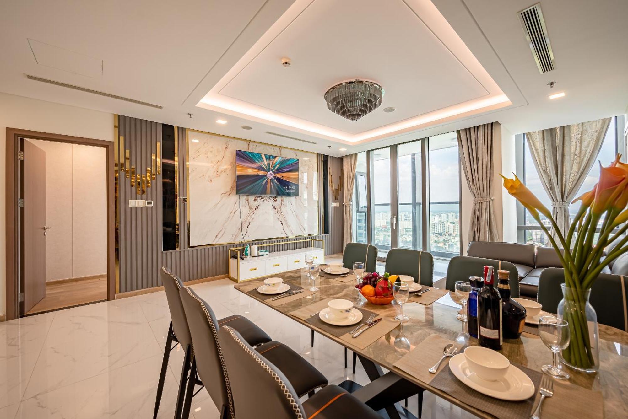 Landmark 81 Vinhomes Central Park Luxury Apartment Хошимин Екстериор снимка